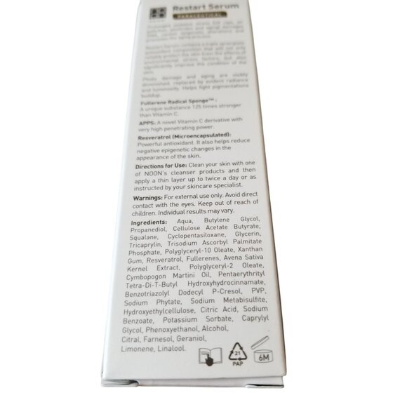 Skincare Noon Restart Serum 1.69 oz.   Age related - Picture 4 of 7